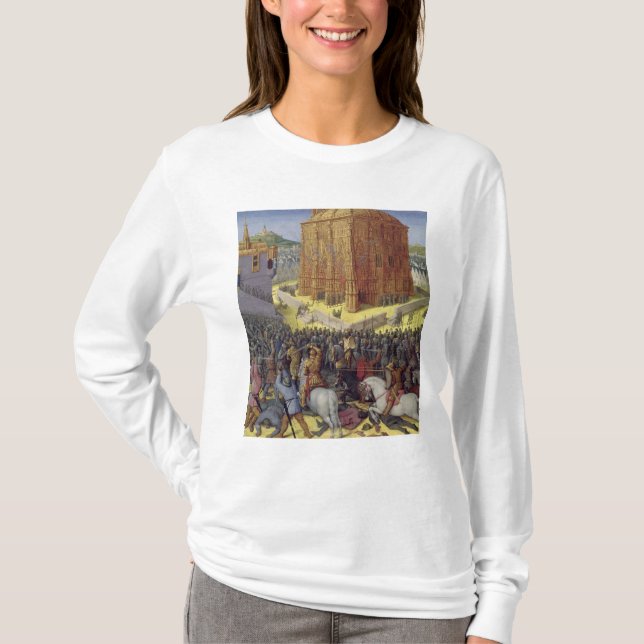The Siege of Jerusalem by Nebuchadnezzar T-Shirt (Front)