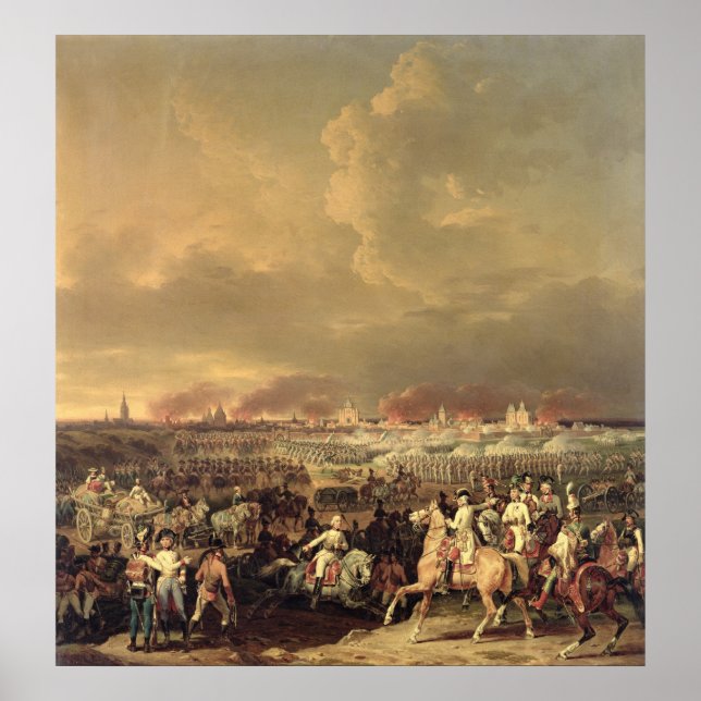The Siege of Lille by Albert de Saxe-Tachen Poster (Front)