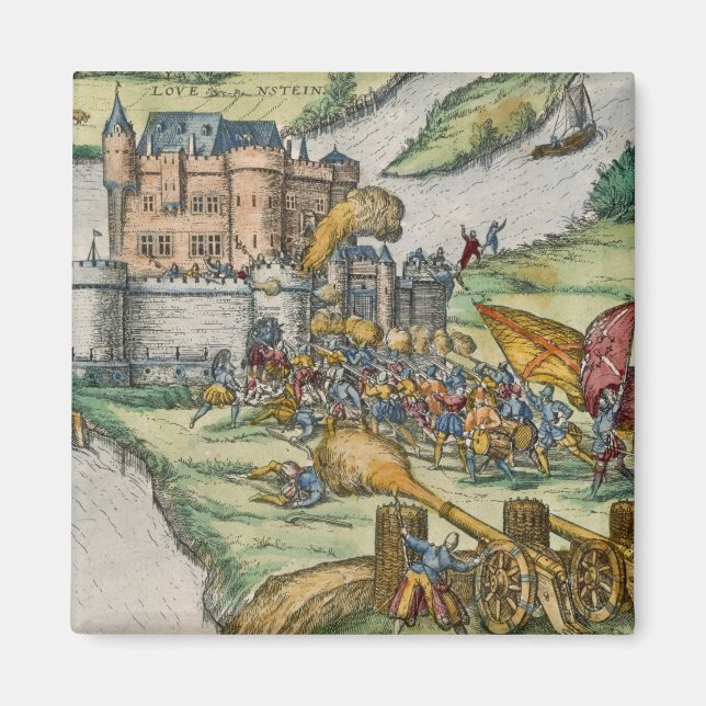 The Siege of Louvain and the Heroism of Harman Reu Magnet (Front)