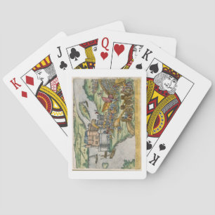 The Siege of Louvain and the Heroism of Harman Reu Playing Cards
