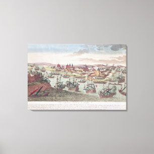 The Siege of Malta, 12th June 1798 Canvas Print