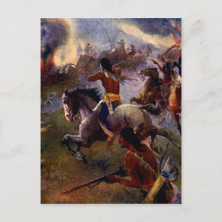 The Siege of New Ulm Postcard