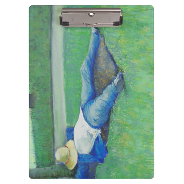 The Siesta (by Gustave Caillebotte) Clipboard (Front)