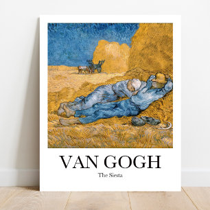 The Siesta by Vincent van Gogh Poster
