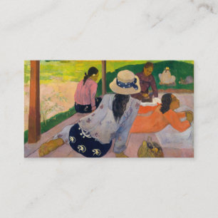 The Siesta - Paul Gauguin Business Card