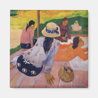 'The Siesta' - Paul Gauguin Magnet