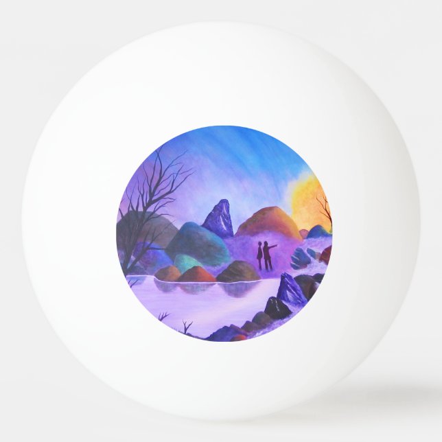 The Sighting - Alien Lights Ping Pong Ball (Back)