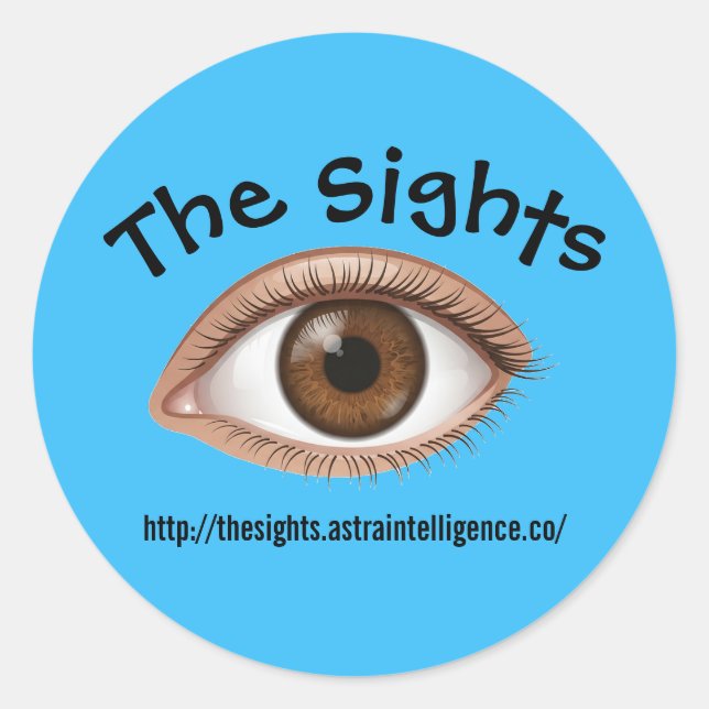 The Sights Sticker (Front)
