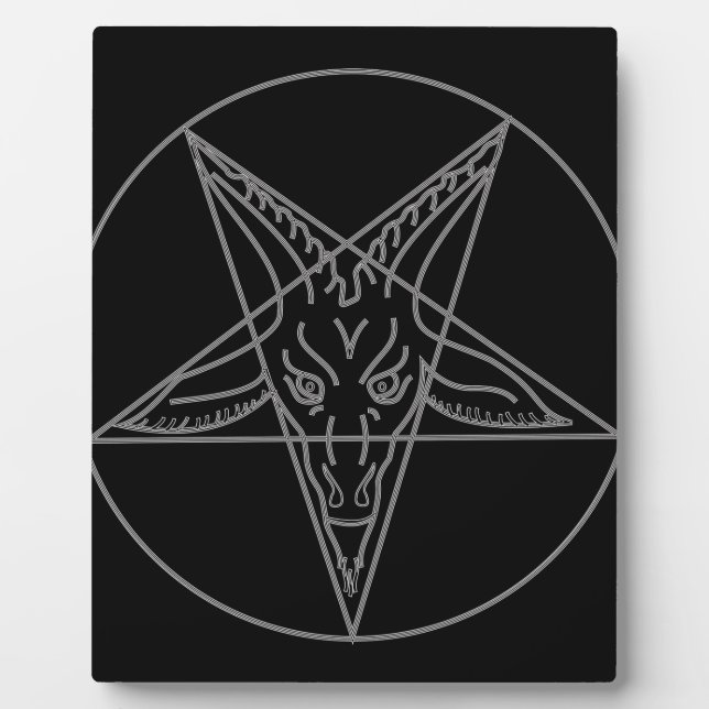 The Sigil of Baphomet Plaque (Front)