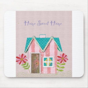 The Signature Whimsy (Pink & Teal) Mouse Pad