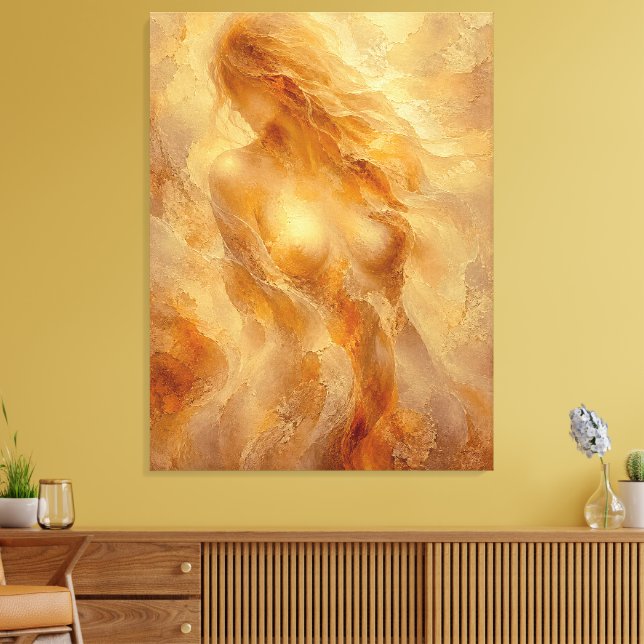 The Silent Arbiter – Trilogy Part Three Canvas Print (Insitu(LivingRoom))