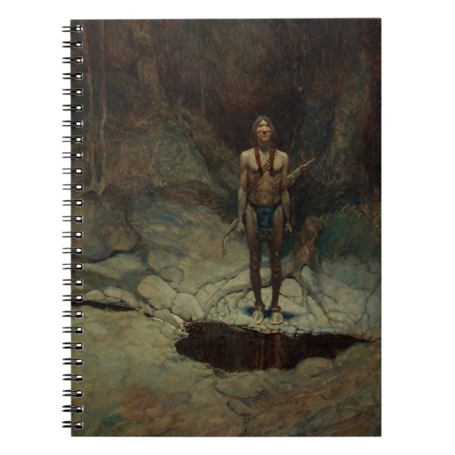 The Silent Burial by Newell Convers Wyeth Notebook (Front)