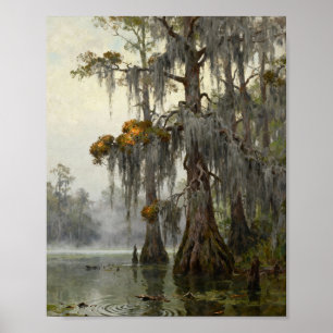 The Silent Guardians of the Bayou: Sunlight Filter Poster