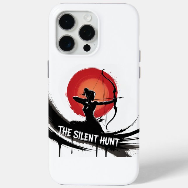 The Silent Hunt – Archer Silhouette Case-Mate iPhone Case (Back)