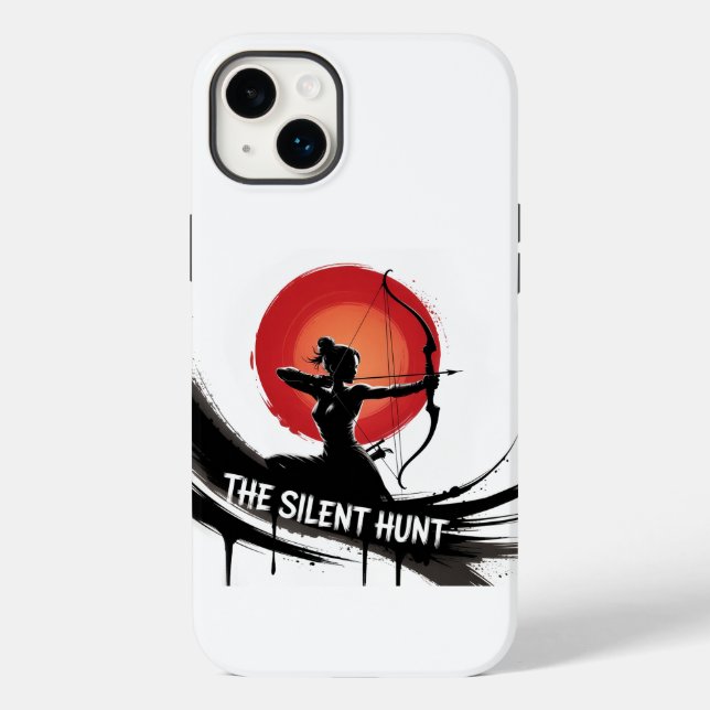 The Silent Hunt – Archer Silhouette Case-Mate iPhone Case (Back)