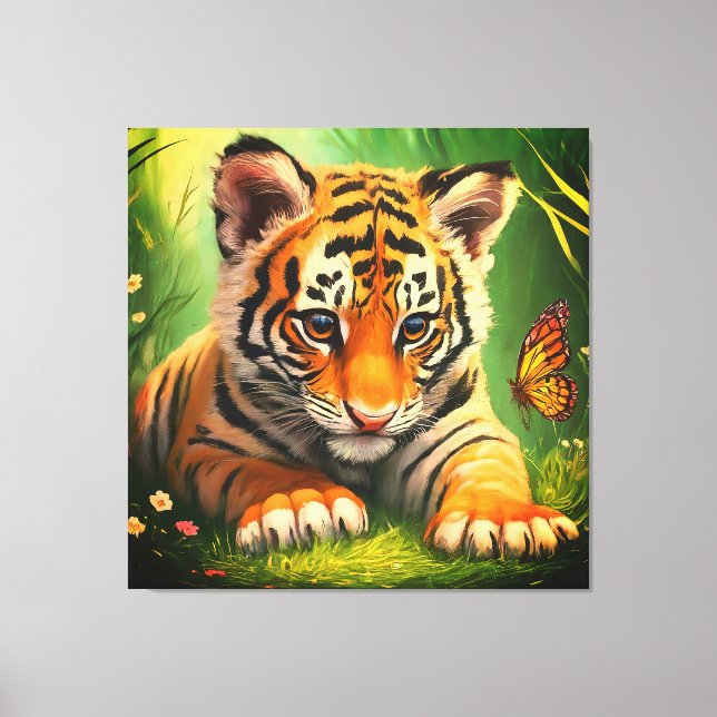The Silent Hunter Canvas Print (Front)