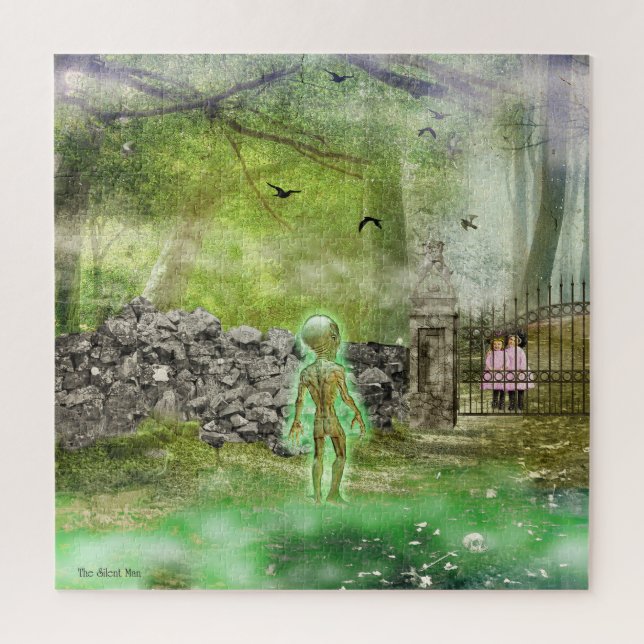 The Silent Man Jigsaw Puzzle (Vertical)