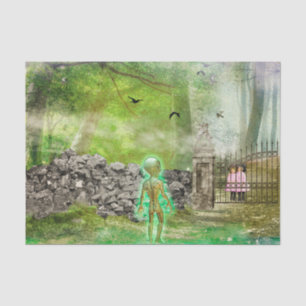 The Silent Man Tissue Paper