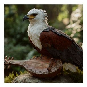 The Silent Minstrel of the Forest Poster