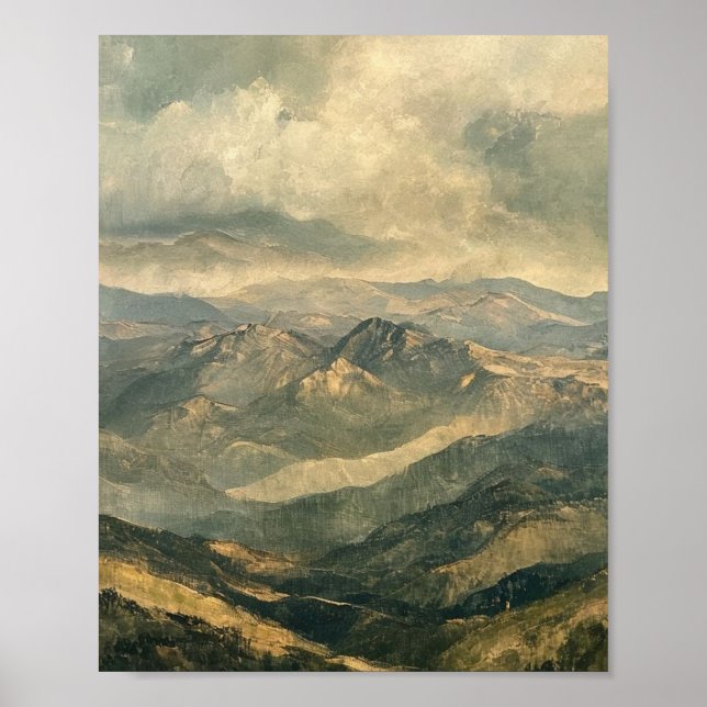 The Silent Resonance of Timeless Peaks Poster (Front)