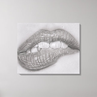 The Silent Tension Canvas Print