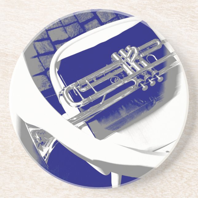 The silent trumpet coaster (Front)