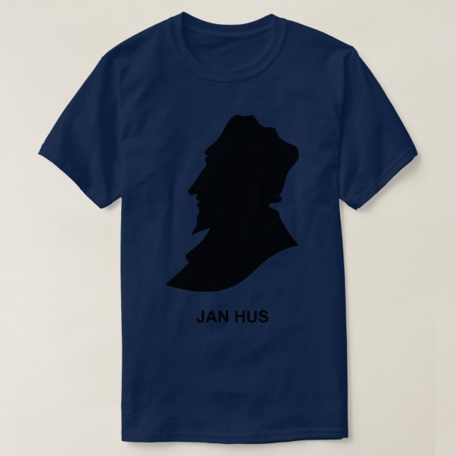 The Silhouette Christian reformer and preacher Jan T-Shirt (Design Front)