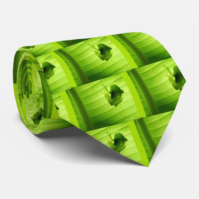 The Silhouette of an Amateur Frog Tie (Rolled)