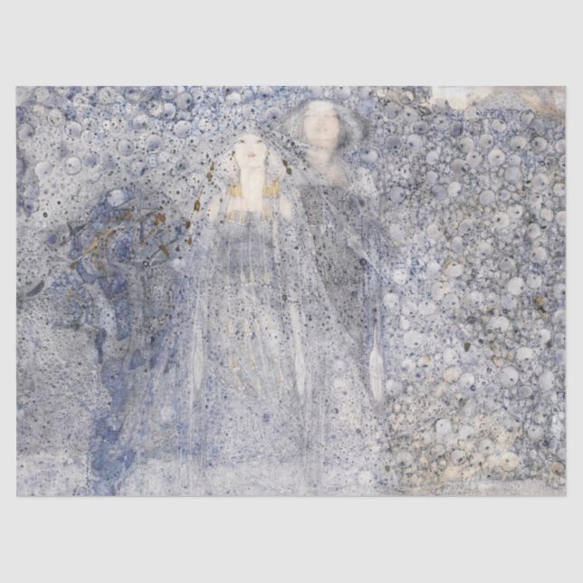 The Silver Apples of the Moon, Margaret Macdonald Tissue Paper (Front)