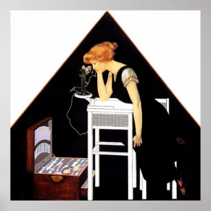 The Silver Chest by C Coles Phillips Poster