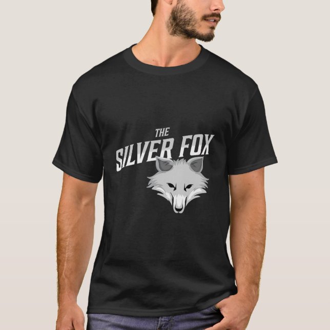 The Silver Fox Design T-Shirt (Front)