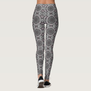 The Silver Fractal Garden Leggings