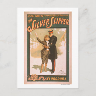 The Silver Slipper Musical Theatre Poster #1 Postcard