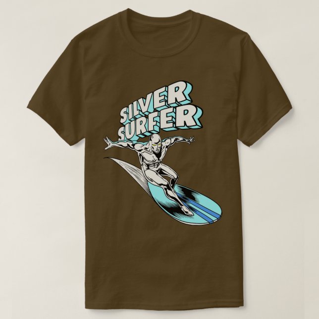 The Silver Surfer Kids Hoodie T-Shirt (Design Front)