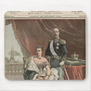 The Silver Wedding Anniversary of the King Mouse Pad