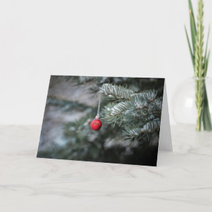 The Simple Joys of the Christmas Season Card