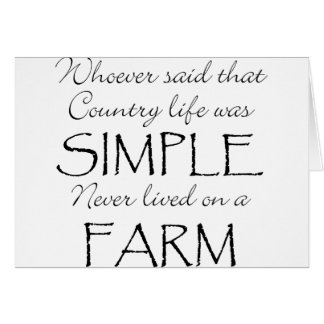 The Simple Life