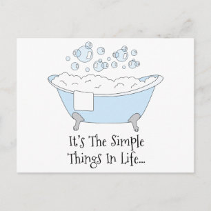 The Simple Things Postcard