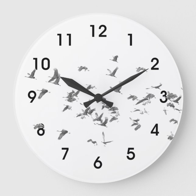 The simplicity of Sandhills Large Clock (Front)