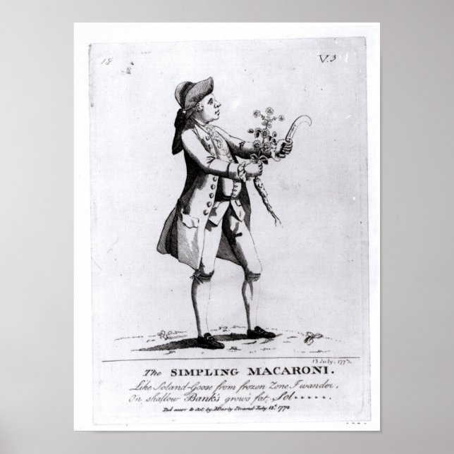 The Simpling Macaroni Poster (Front)