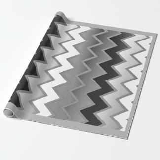 The Simply ZigZag -Monochrome Wrapping Paper