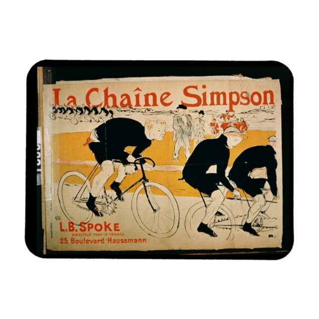 'The Simpson Chain', Paris (colour litho) Magnet (Horizontal)