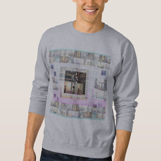 The Simulacrum - Robot Sci Fi Android Sweatshirt (Front)