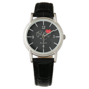 The Singing Heart romantic funny customisable Watch