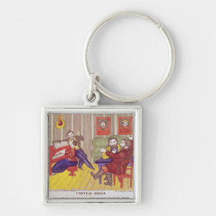 The Singing Lesson Key Ring