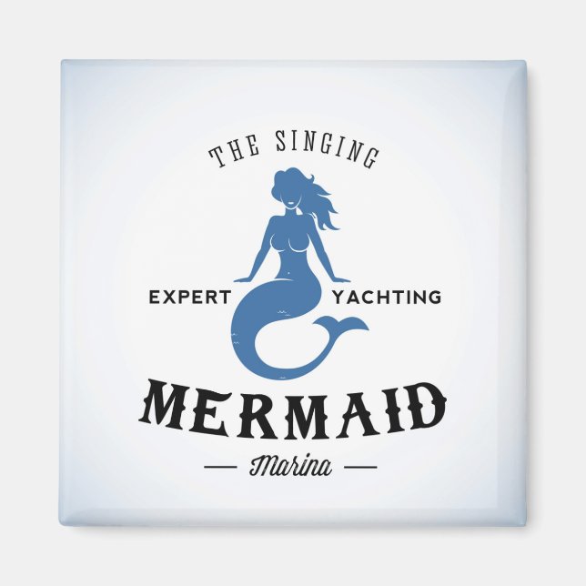The Singing Mermaid Poster Magnet (Front)