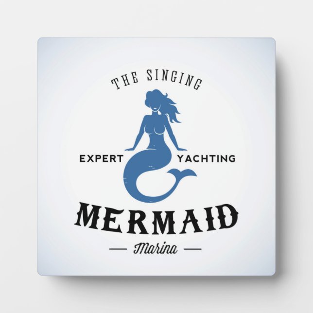 The Singing Mermaid Poster Plaque (Front)