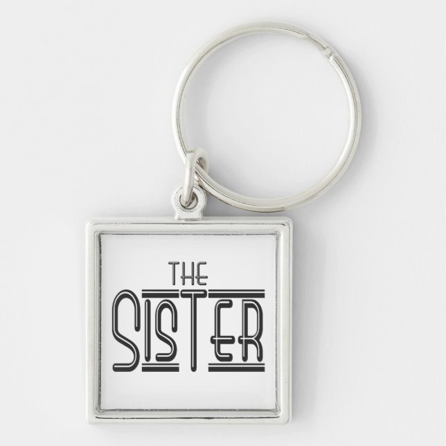 "The" Sister Key Ring (Front)