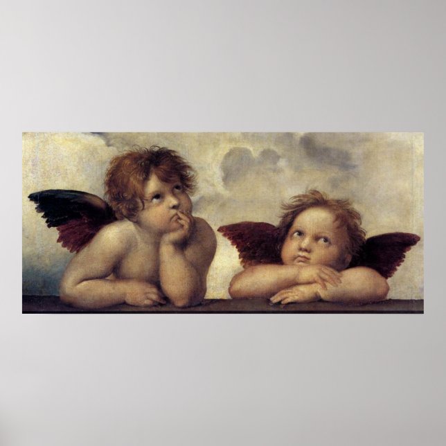 The Sistine Madonna (detail) Poster (Front)