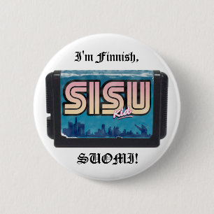 The Sisu Kid BUTTON